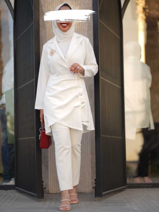 Ruched side blazer - Image 5