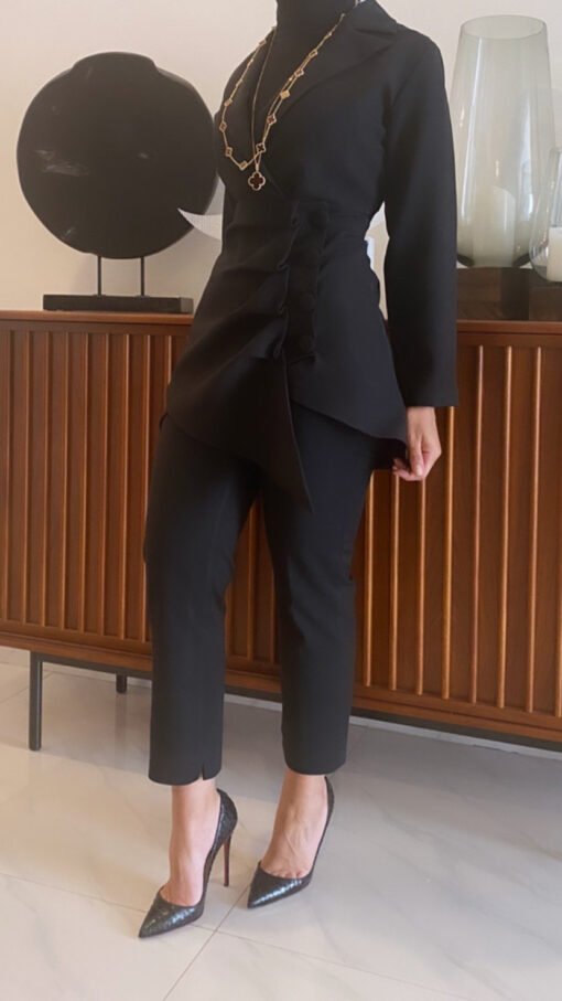 Ruched side blazer - Image 2