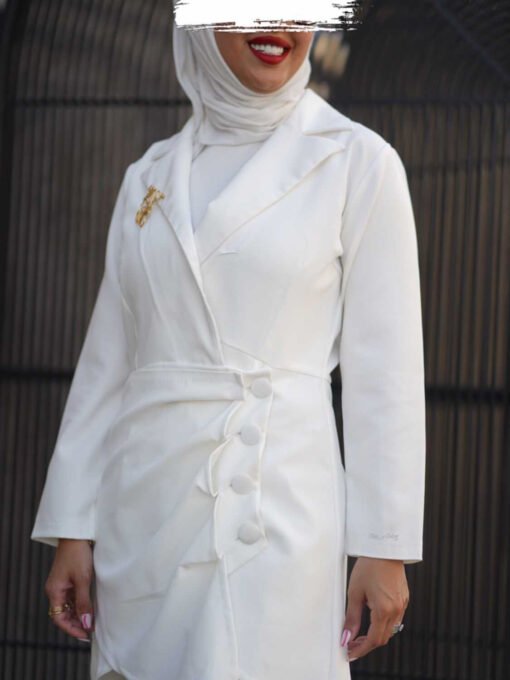 Ruched side blazer - Image 8