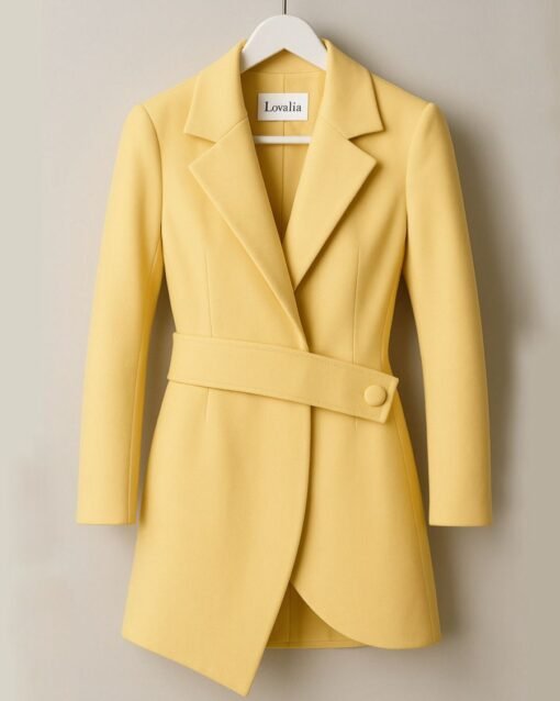 Butter yellow blazer - Image 2