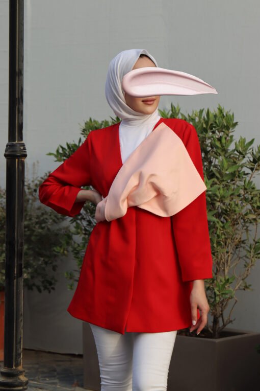Pink ribbon blazer