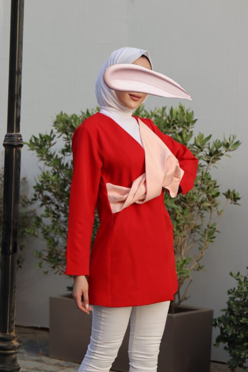 Pink ribbon blazer - Image 3