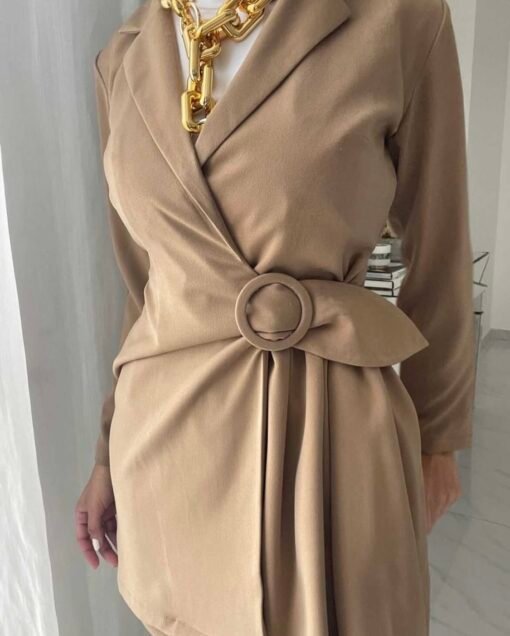 Side belt blazer - Image 2