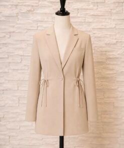 Alternative view of Cream Blazer